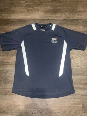 Men's Cadillac Racing Navy Short-Sleeve Performance Jersey shirt